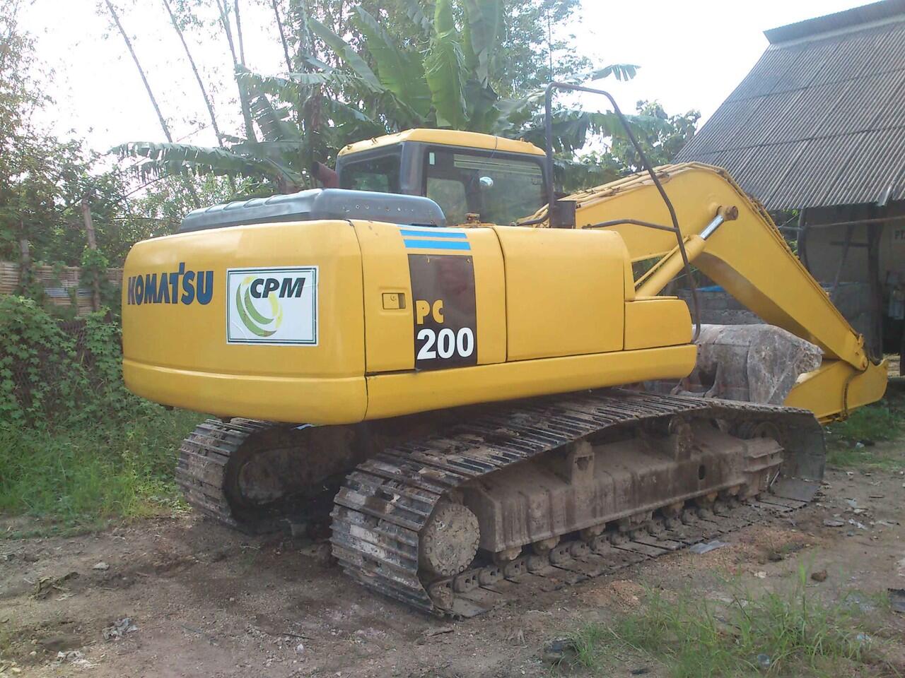 Unduh 830 Koleksi Gambar Excavator Pc 200 Terbaik 