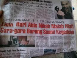 Berita / Iklan koran yang kocak gan 