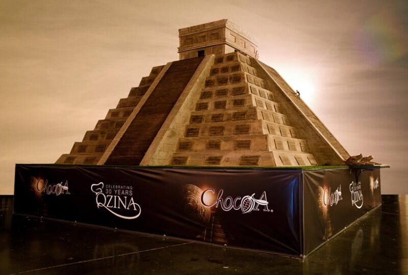 Wow! Piramida Suku Maya Terbuat Dari 9 Ton Cokelat