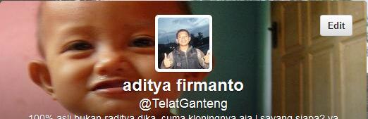Daftar Akun Twitter Orang Dengan 1 Huruf mulai dari A sampai Z