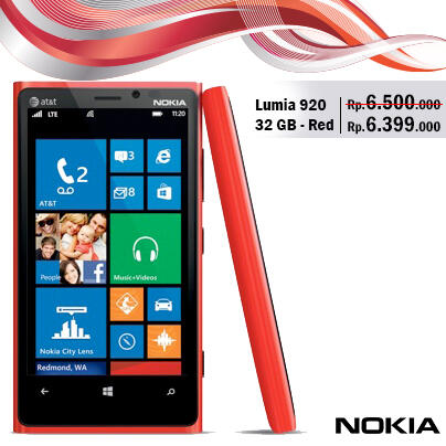 Nokia Lumia 920 32 GB Berbasis Windows 8
