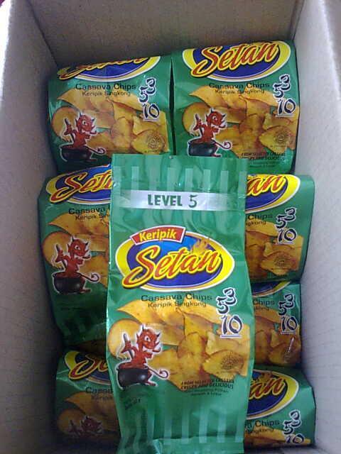 hanya diindonesia gan nama produknya di beri nama setan