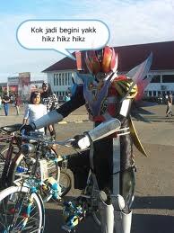 Kamen Rider Kena Tilang..Gimana Ceritanye...??