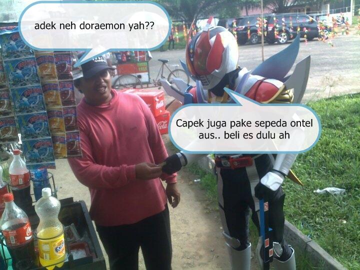 Kamen Rider Kena Tilang..Gimana Ceritanye...??