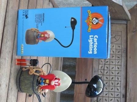 Lampu Belajar Looney Tunes Cartoon rare, langka, jual cepat murah nego