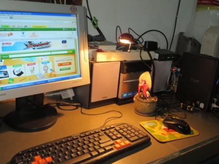 Lampu Belajar Looney Tunes Cartoon rare, langka, jual cepat murah nego