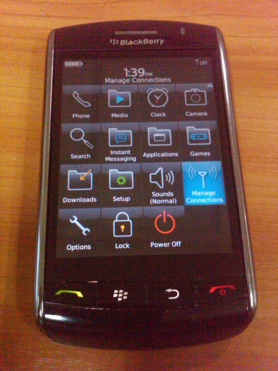 BlackBerry 9500 (storm 1) GSM