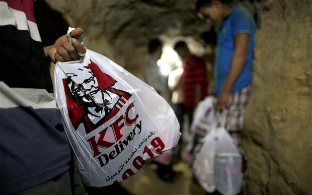 Pernahkah anda mendengar KFC Delivery Service Bawah Tanah?