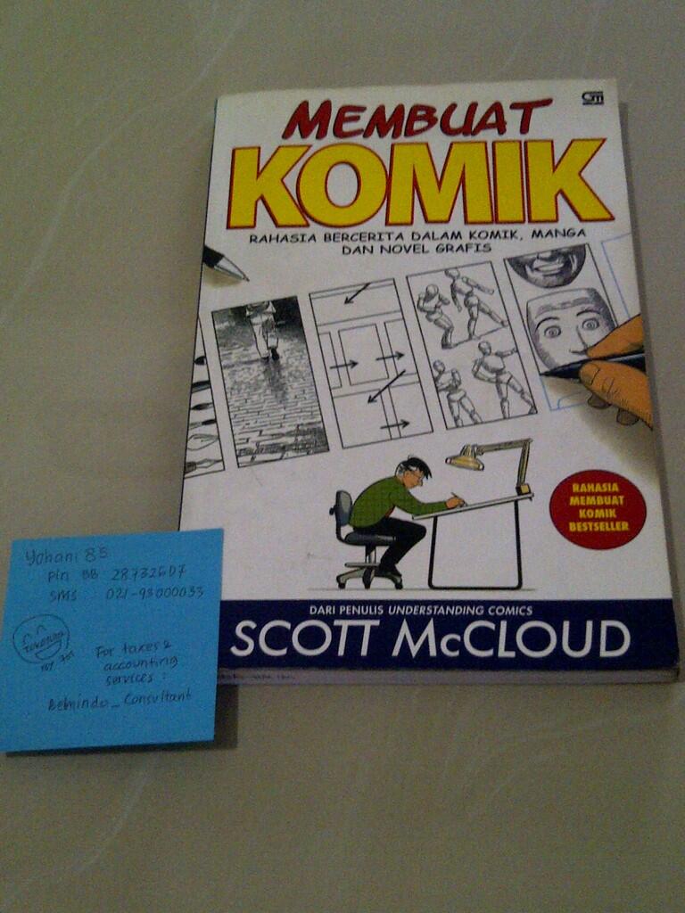 Terjual Buku Membuat Komik By Scott McCloud KASKUS