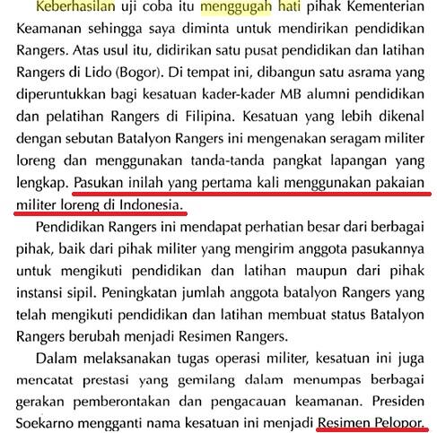 Upaya melestarikan loreng TNI dan Polri-http://www.museumloreng.blogspot.com/
