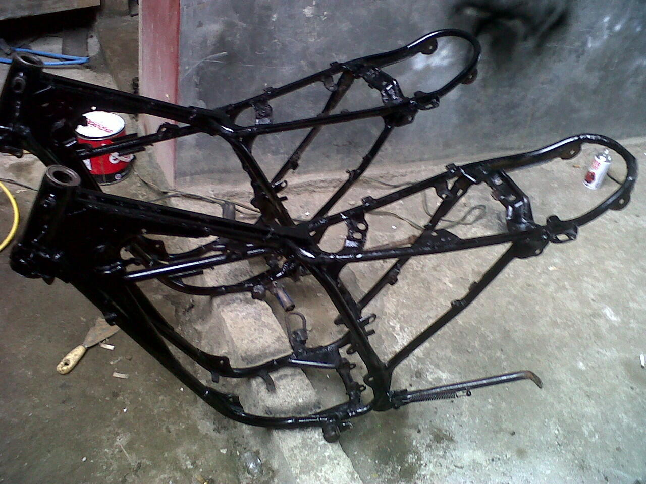 Terjual Rangka Sasis Yamaha DT 100 Enduro KASKUS