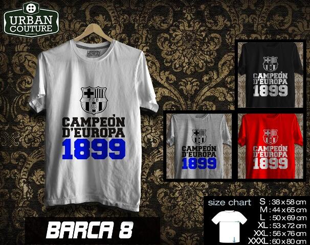 KAOS DISTRO AC MILAN LIVERPOOL BARCELONA AS ROMA MUNCHEN {READY STOCK} MURAH BGT !!!