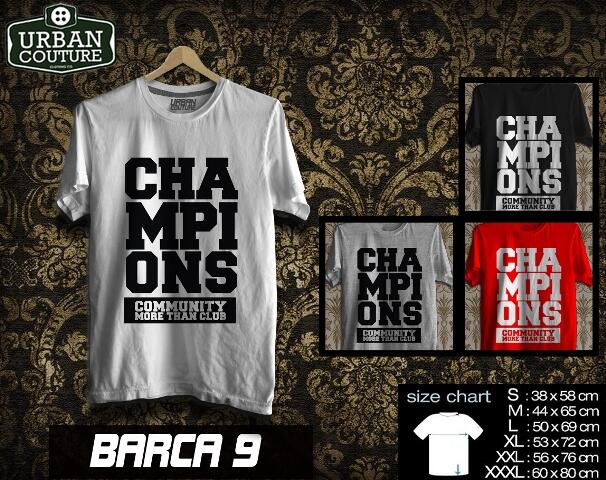 KAOS DISTRO AC MILAN LIVERPOOL BARCELONA AS ROMA MUNCHEN {READY STOCK} MURAH BGT !!!