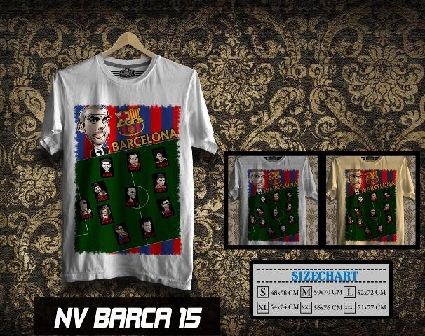 KAOS DISTRO AC MILAN LIVERPOOL BARCELONA AS ROMA MUNCHEN {READY STOCK} MURAH BGT !!!