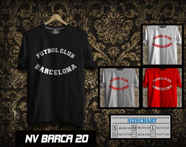 KAOS DISTRO AC MILAN LIVERPOOL BARCELONA AS ROMA MUNCHEN {READY STOCK} MURAH BGT !!!