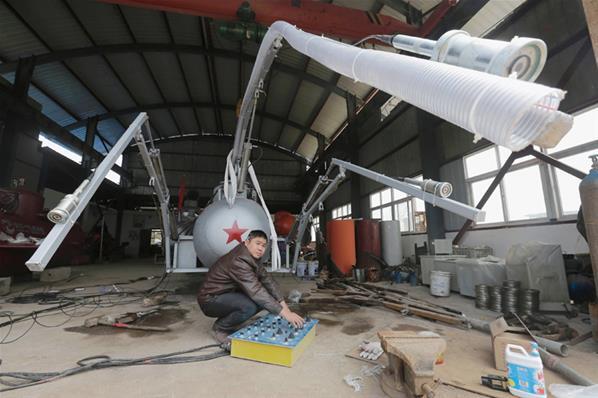 Karya yang luar biasa dari desa di Cina !!