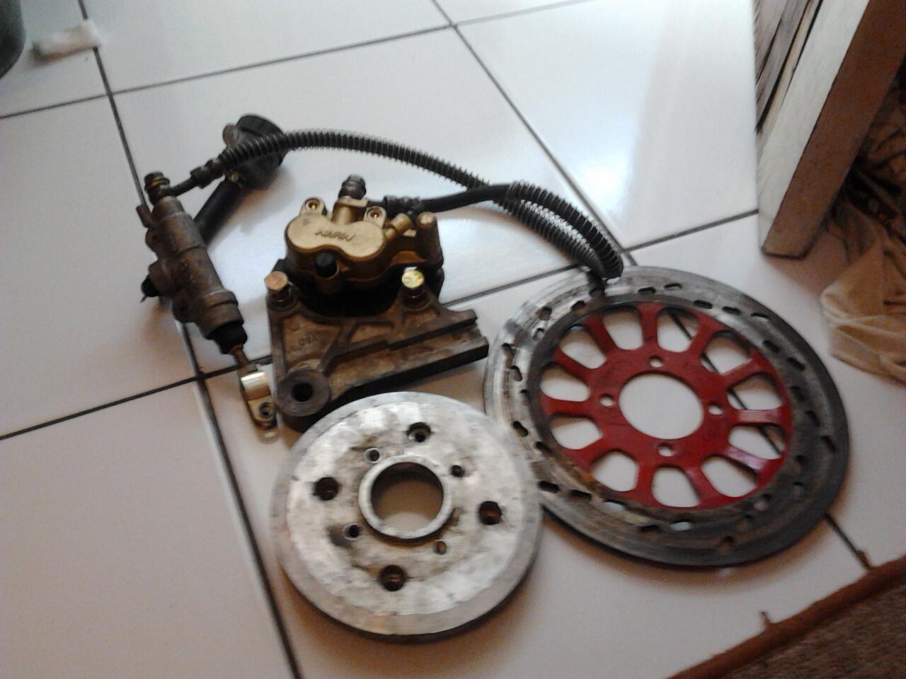 bak otomatis/cakram belakang/underbone