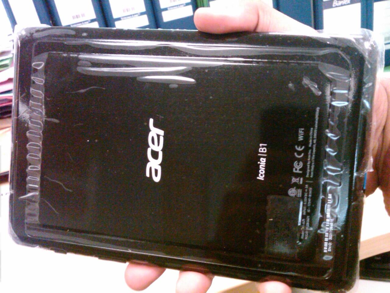 TABLET ACER ICONIA B1-A71 FULLSET GARANSI MLS *1,15JT*