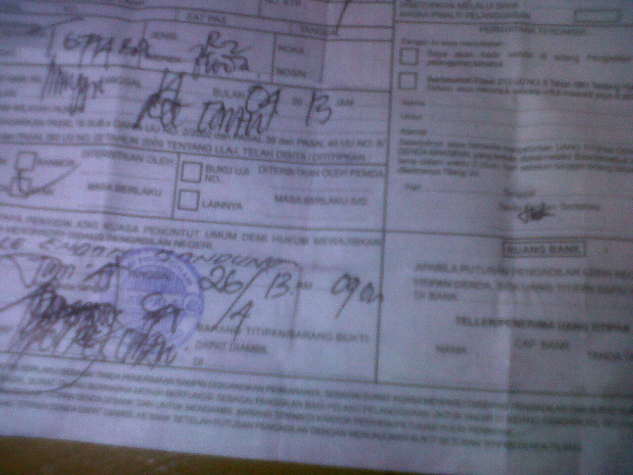 &#91;ask&#93; stnk motor hilang karna di tahan polisi