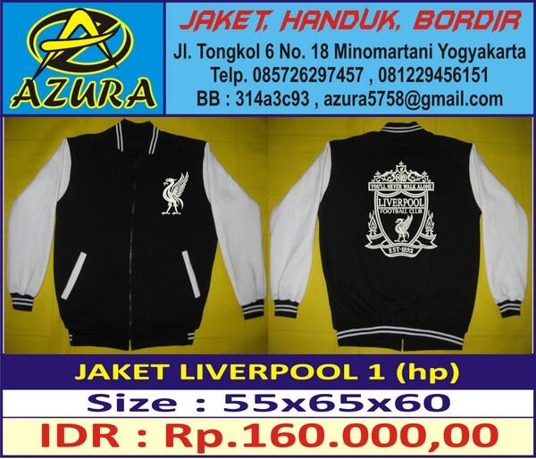 JAKET JAKET LIVERPOOL VARSITY BORDIR KOMPUTER
