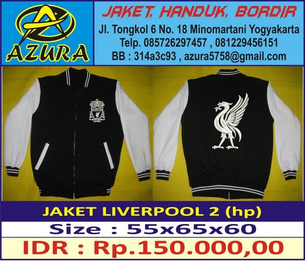 JAKET JAKET LIVERPOOL VARSITY BORDIR KOMPUTER