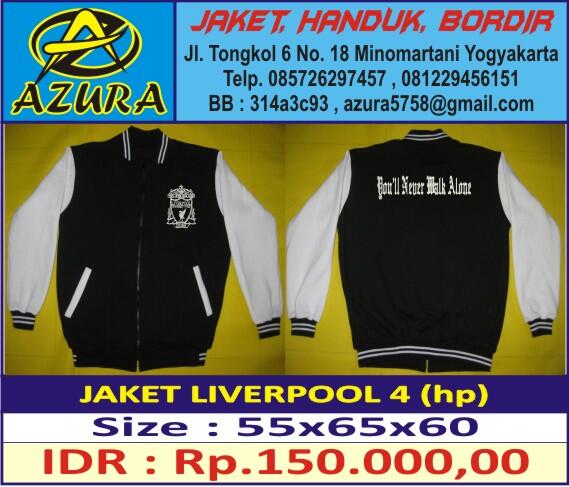 JAKET JAKET LIVERPOOL VARSITY BORDIR KOMPUTER