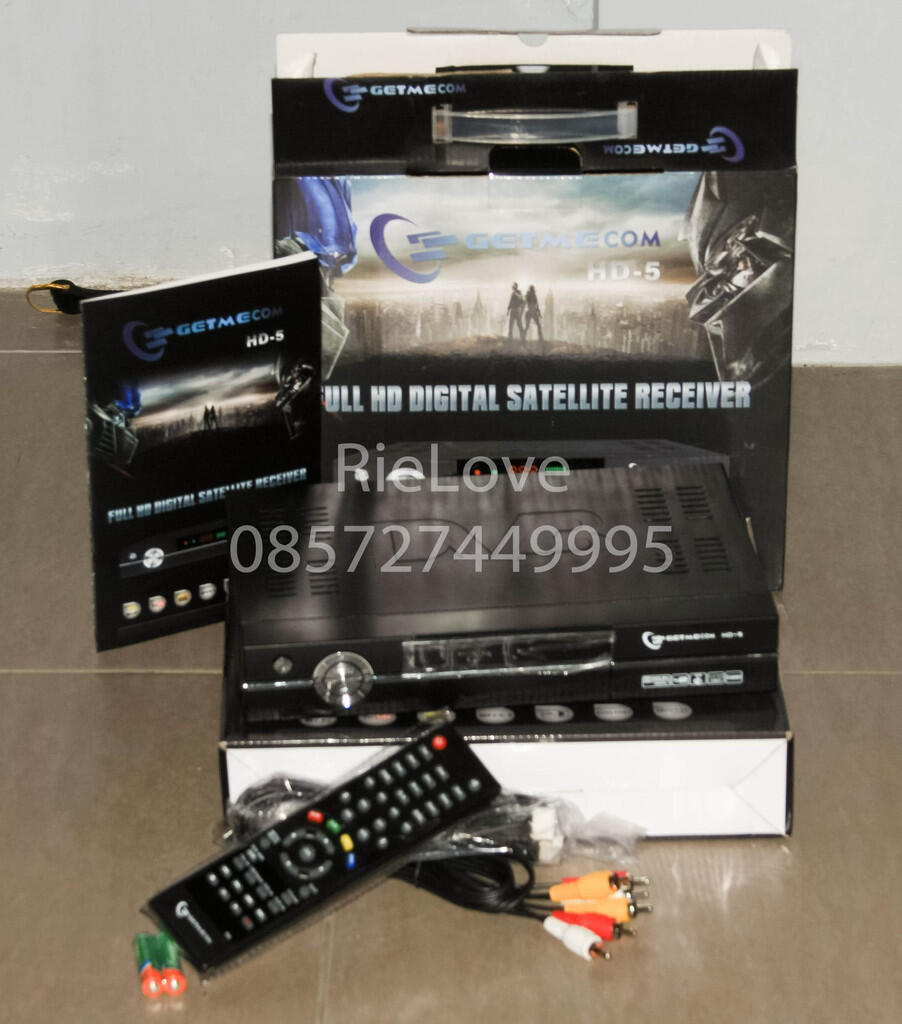 Receiver GETMECOM HD ETHERNET (Senjata ampuh bagi penghobi parabola)