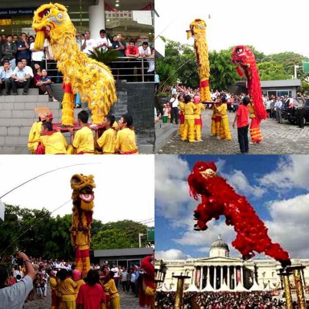 Barongsai untuk "mengemis"???