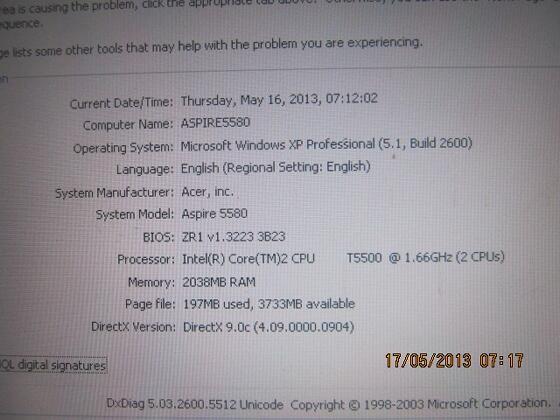 Acer Badak "Aspire 5580" Paket Hemat