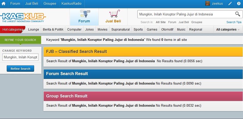 Mungkin, Inilah Koruptor Paling Jujur di Indonesia