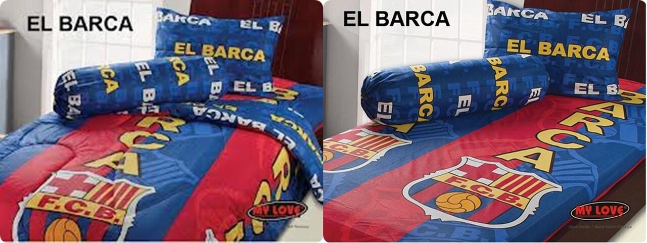 BARCELONA sprei dan selimut