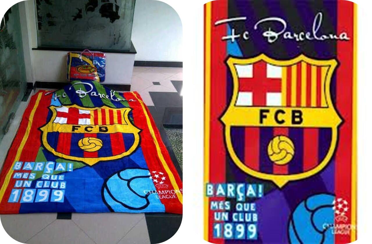 BARCELONA sprei dan selimut