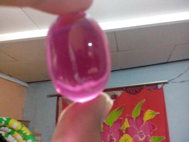 Cincin Batu Merah Siam Rose (fanta) Asli Isi Batu Berwarna Fanta (Rare Big Size)