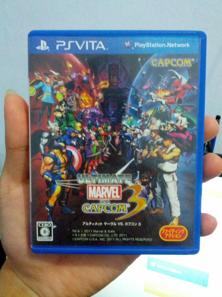 JUAL MARVEL VS CAPCOM 3 PS VITA