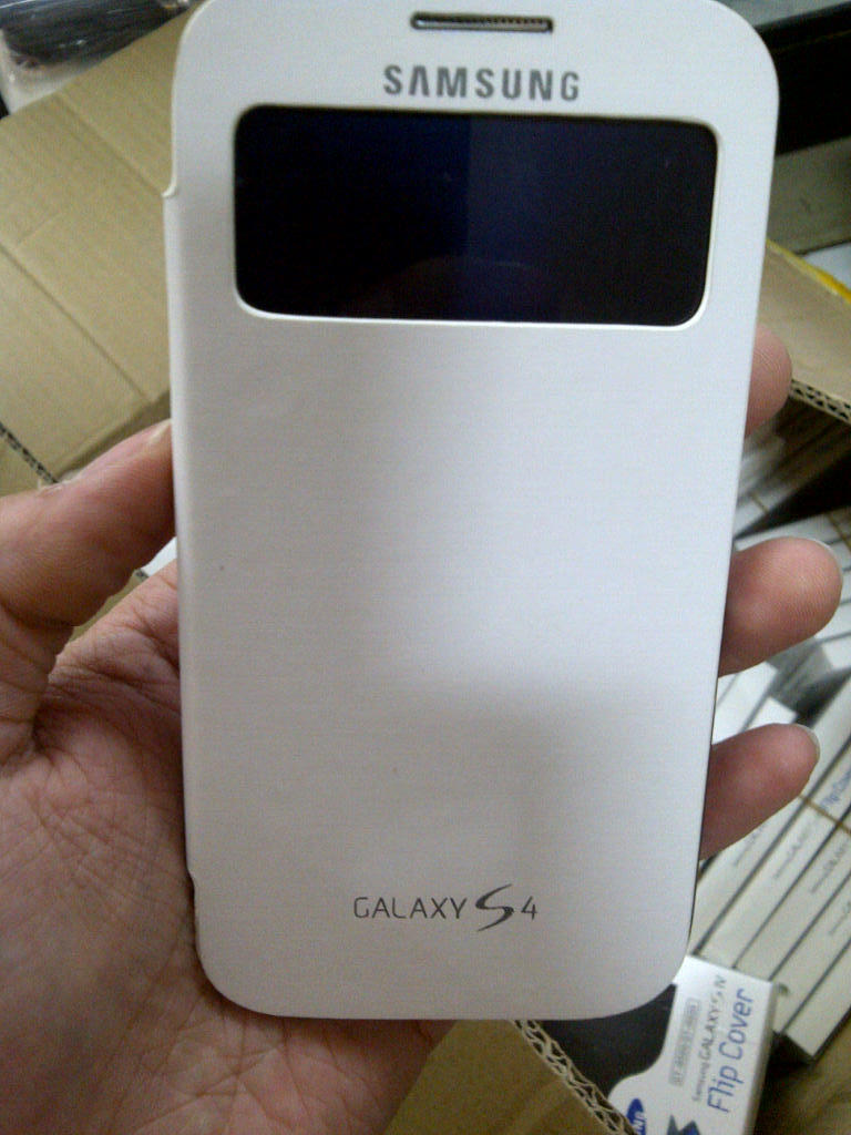 Aksesoris Flip Case Original Samsung Galaxy S4/SIV S View Cover Murah Free Ongkir! ^^