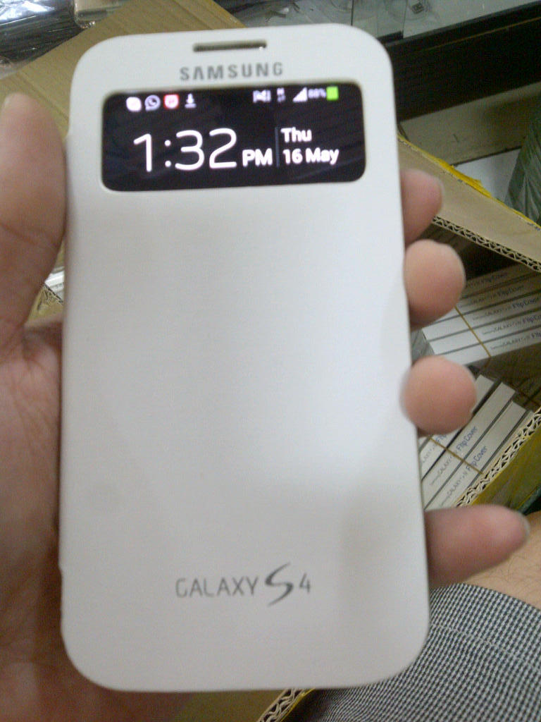 Aksesoris Flip Case Original Samsung Galaxy S4/SIV S View Cover Murah Free Ongkir! ^^
