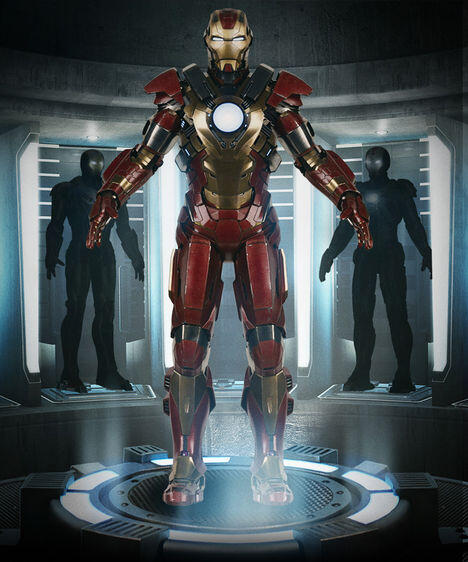 Armor/Suit Tony Stark Yang ada di Film Iron Man 3 gan !! Cekidot