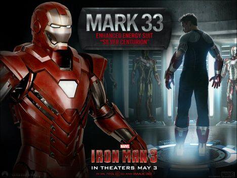 Armor/Suit Tony Stark Yang ada di Film Iron Man 3 gan !! Cekidot