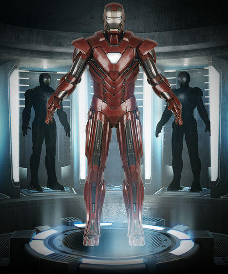 Armor/Suit Tony Stark Yang ada di Film Iron Man 3 gan !! Cekidot