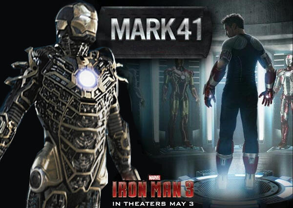 Armor/Suit Tony Stark Yang ada di Film Iron Man 3 gan !! Cekidot