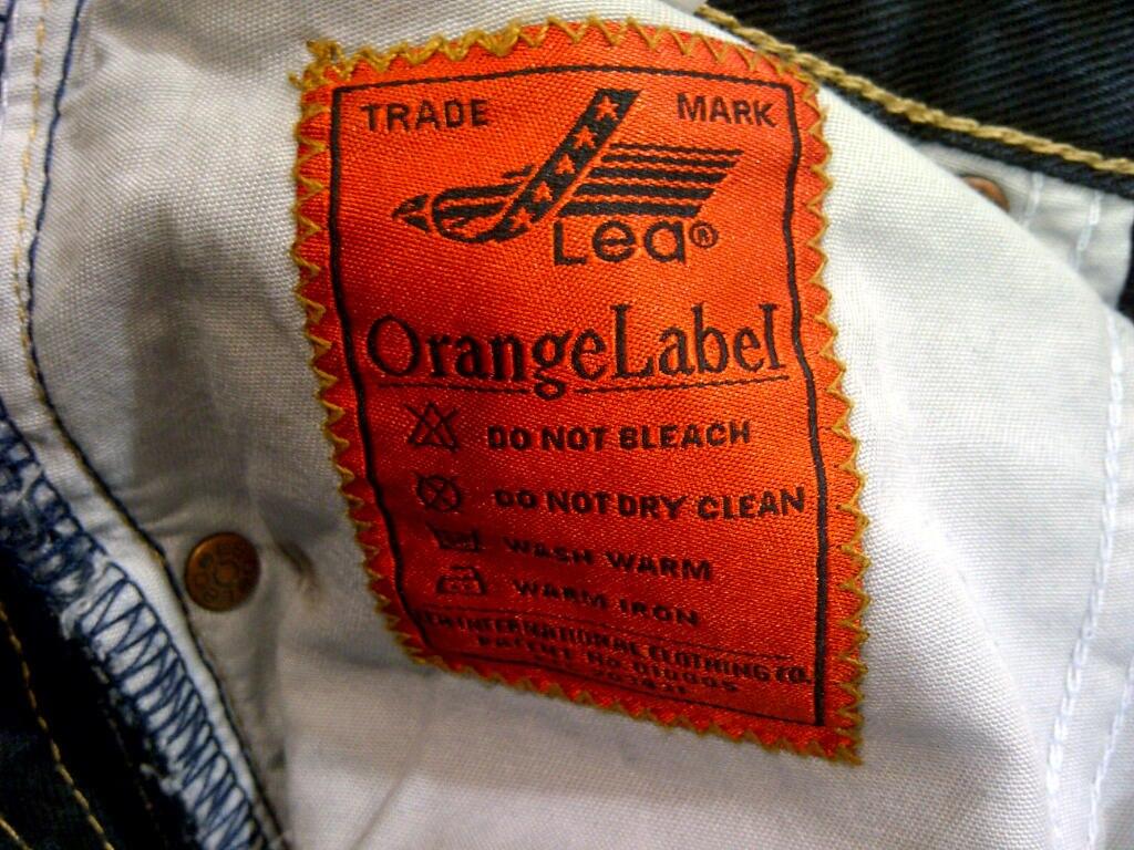 LEA jeans orange label 100% ORIGINAL