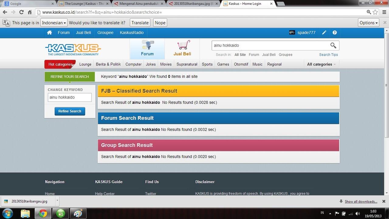 Suku Ainu Penduduk Hokkaido