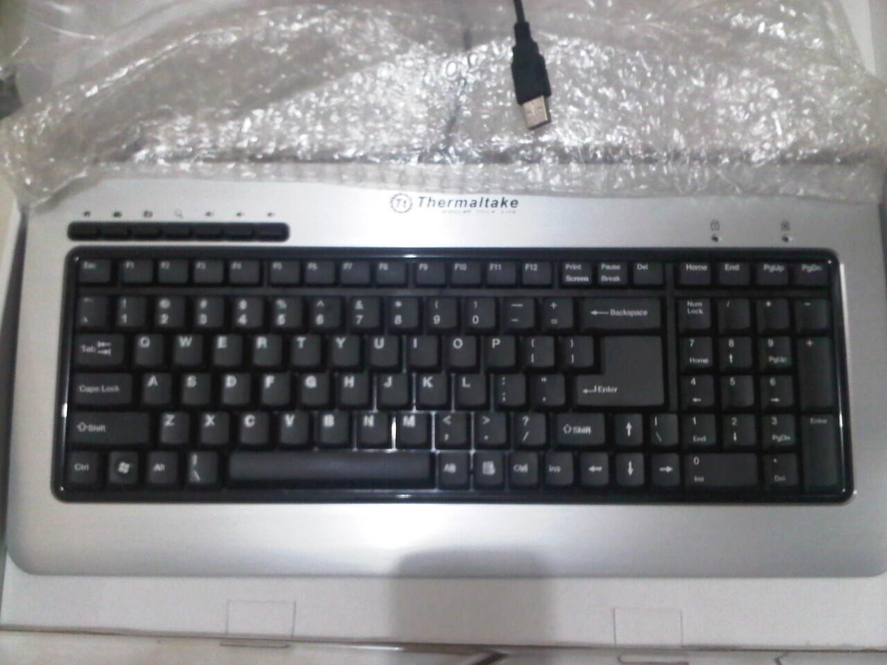 THERMALTAKE SOPRANO ALUMINIUM KEYBOARD (Bandung)