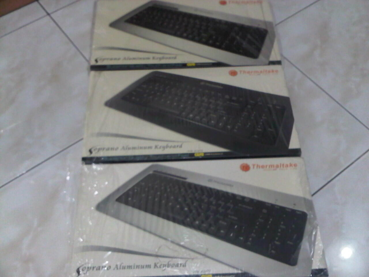 THERMALTAKE SOPRANO ALUMINIUM KEYBOARD (Bandung)