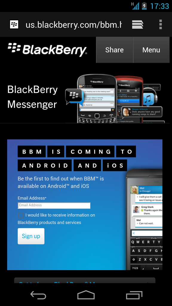 Review rim release bbm di android dan ios(with poll)