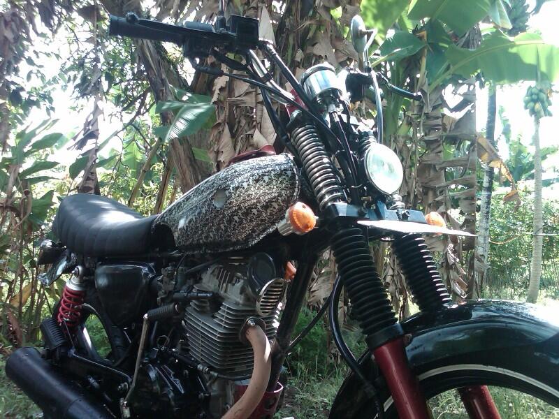 Terjual honda mega pro ori 2005 modif Chopper Jap Style cb 