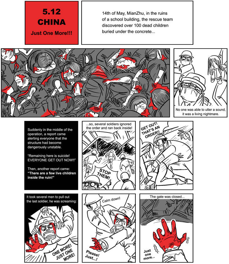 Komik Gempa Bumi dari China