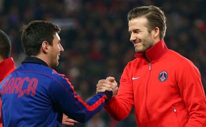 Ternyata Lionel Messi Penyebab David Beckham Pensiun