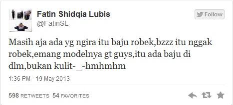 Baju Fatin Shidqia (X Factor Indonesia) "robek" saat duet dengan Afgan, ternyata HOAX