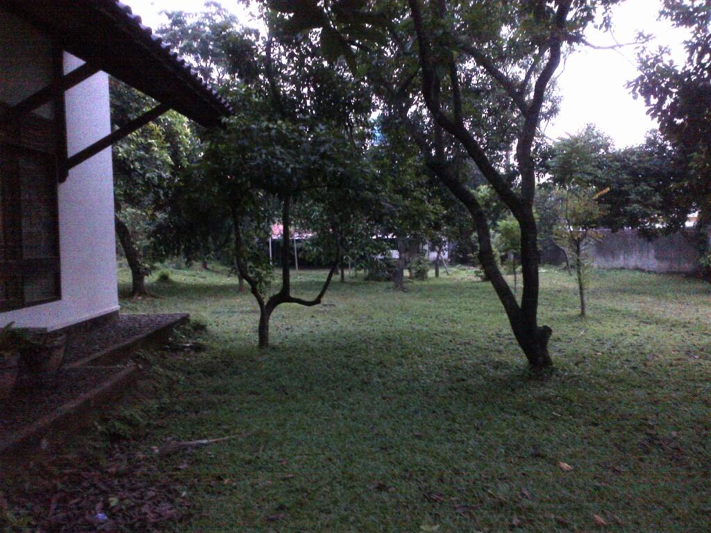 DI JUAL RUMAH + TANAH DI CIGANJUR PINGGIR JALAN JAK SEL 4000 METER